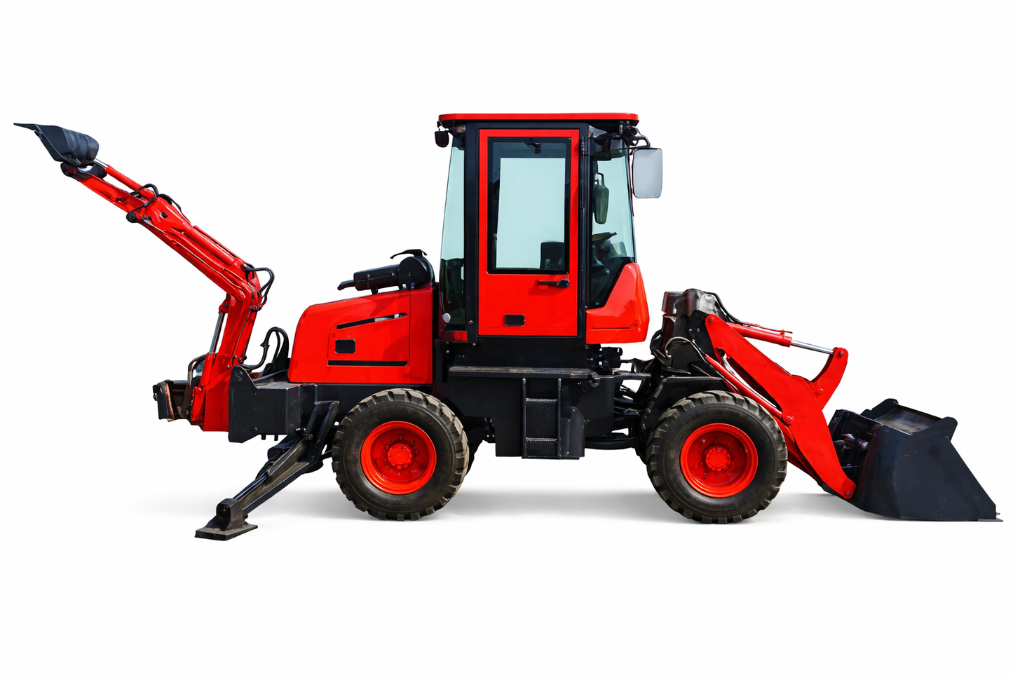 Retroexcavadora 1 Tons